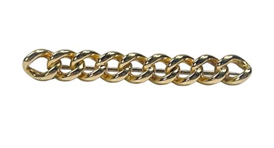 Lot 65 - Curb Link Brooch.