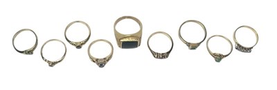 Lot 80 - An Assortment of Gold Jewellery.