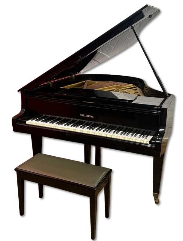 Lot 140 - Steinberg Baby Grand Piano.