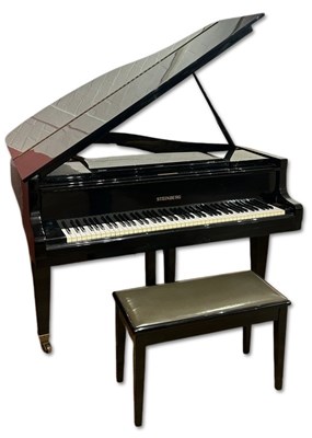 Lot 140 - Steinberg Baby Grand Piano.
