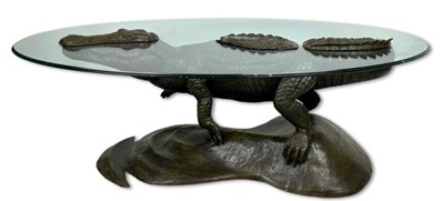 Lot 143 - Mark Stoddart b.1960, ‘AI' (Alligator) Coffee Table.