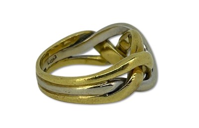 Lot 298 - Perplexing Puzzle Ring.