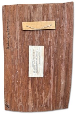 Lot 143 - Aboriginal bark painting Central Arnhem Land.