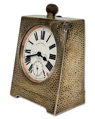 Lot 158 - Sterling Silver Cased, Pocket Watch Desk Clock.