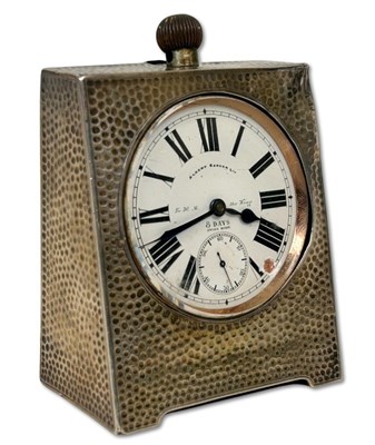 Lot 158 - Sterling Silver Cased, Pocket Watch Desk Clock.