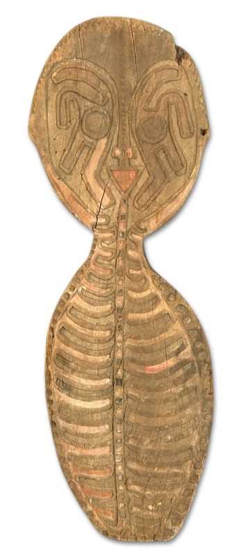 Lot 121 - Papua New Guinea Bioma Spirit Board/Figure.