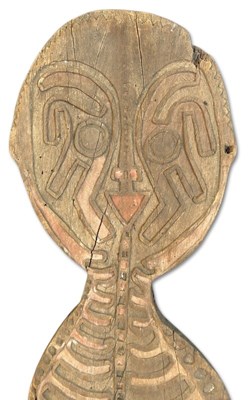 Lot 121 - Papua New Guinea Bioma Spirit Board/Figure.