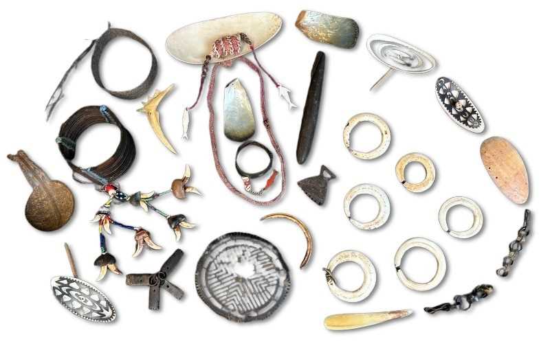 Lot 111 - Collection of Melanesian Ornaments and Ceremonial Adornments.