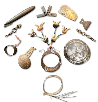 Lot 111 - Collection of Melanesian Ornaments and Ceremonial Adornments.