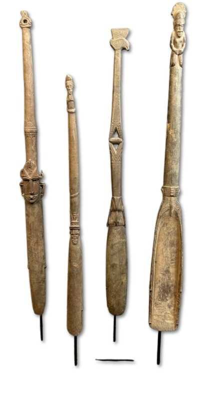 Lot 112 - Group of Four Papua New Guinea Ceremonial Scoops.