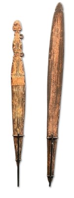 Lot 114 - Papua New Guinea Pair of Astrolab Bay Bullroarers.