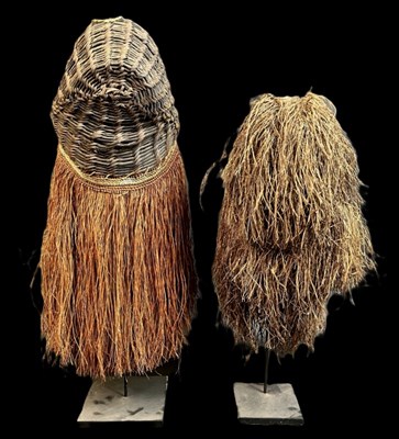 Lot 133 - Two Papua New Guinea Masks.