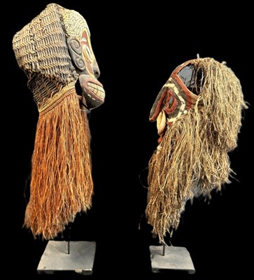 Lot 133 - Two Papua New Guinea Masks.