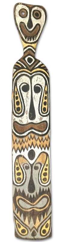 Lot 132 - Papua New Guinea Votive Plaque.