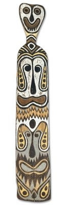 Lot 132 - Papua New Guinea Votive Plaque.