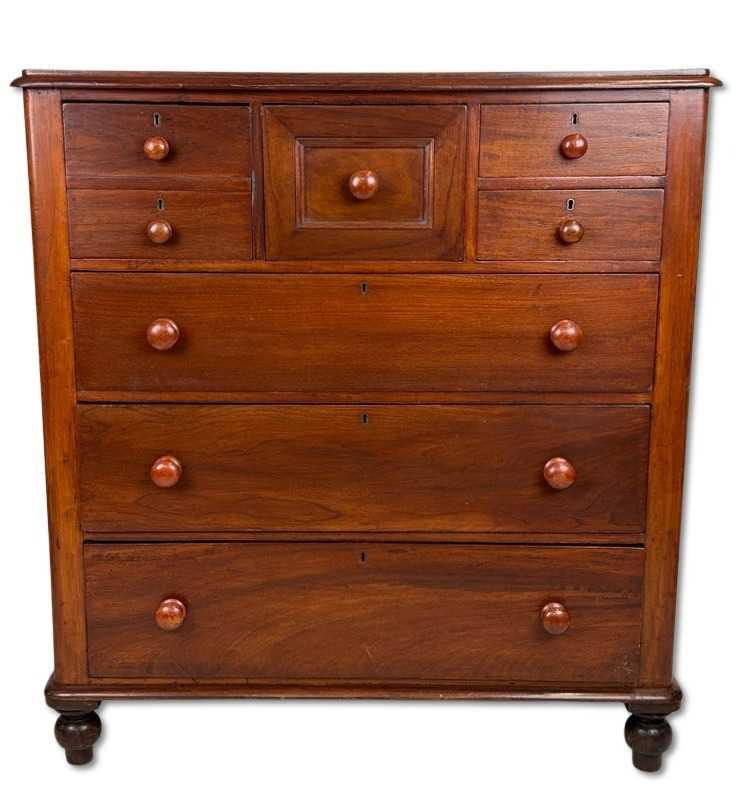 Lot 120 - Australian Colonial Cedar Chest of Drawers.
