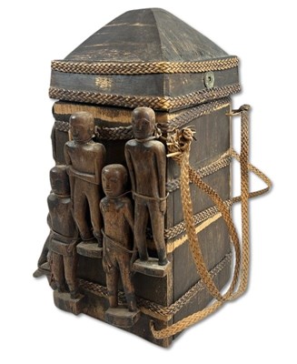 Lot 126 - Dayak/Indonesian? Medicine Box.