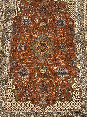 Lot 152 - Persian Kashan Style Floor Rug, 183 x 122 cm.
