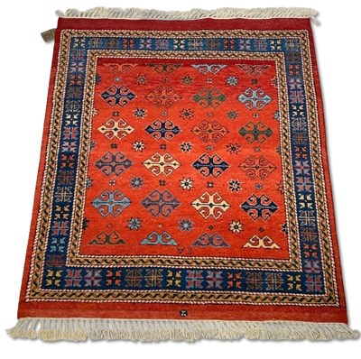 Lot 149 - Dobag Turkish Village Rug. 132 x 154 cm.