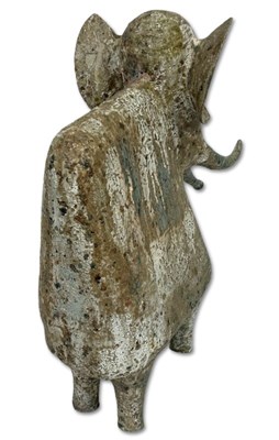Lot 173 - Iris Galbraith (Australia c.1970's) Stoneware Elephant.