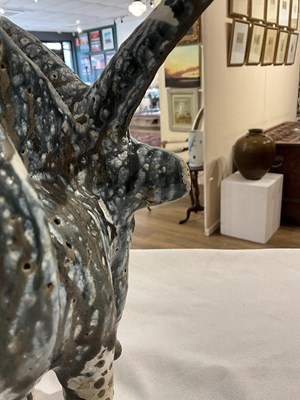 Lot 168 - Iris Galbraith (Australia c.1970's) Stoneware Antelope.
