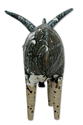 Lot 168 - Iris Galbraith (Australia c.1970's) Stoneware Antelope.