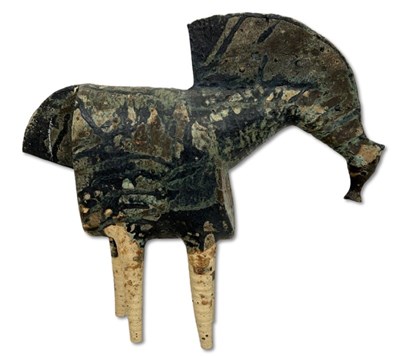 Lot 171 - Iris Galbraith (Australia c.1970's) Stoneware Horse.