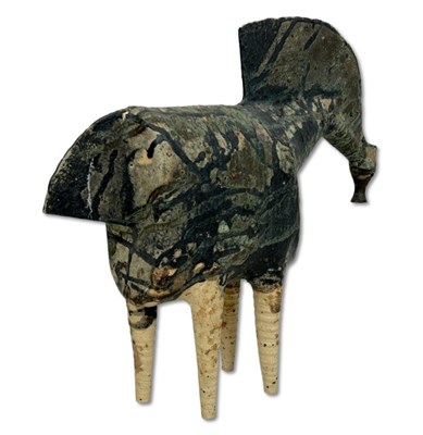 Lot 171 - Iris Galbraith (Australia c.1970's) Stoneware Horse.