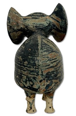 Lot 165 - Iris Galbraith (Australia c.1970's) Stoneware Elephant.
