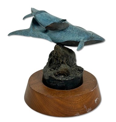 Lot 188 - Bronze Statue and African Plaque, 2pcs.