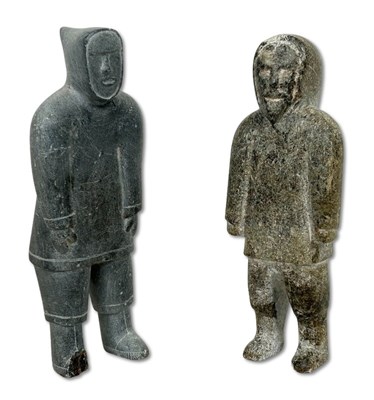 Lot 103 - Inuit Hunter Figures, 2pcs.