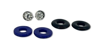 Lot 298 - 18ct Glamorous Stud Earrings.