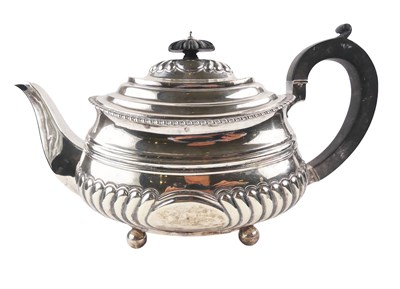 Lot 313 - Large Georgian Tea Pot.