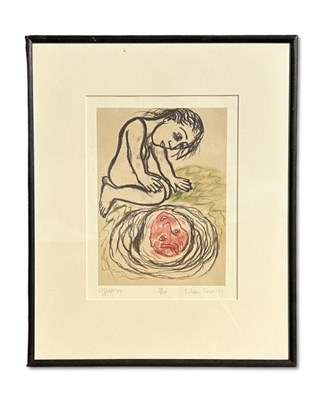 Lot 101 - Eileen Cooper b.1953.