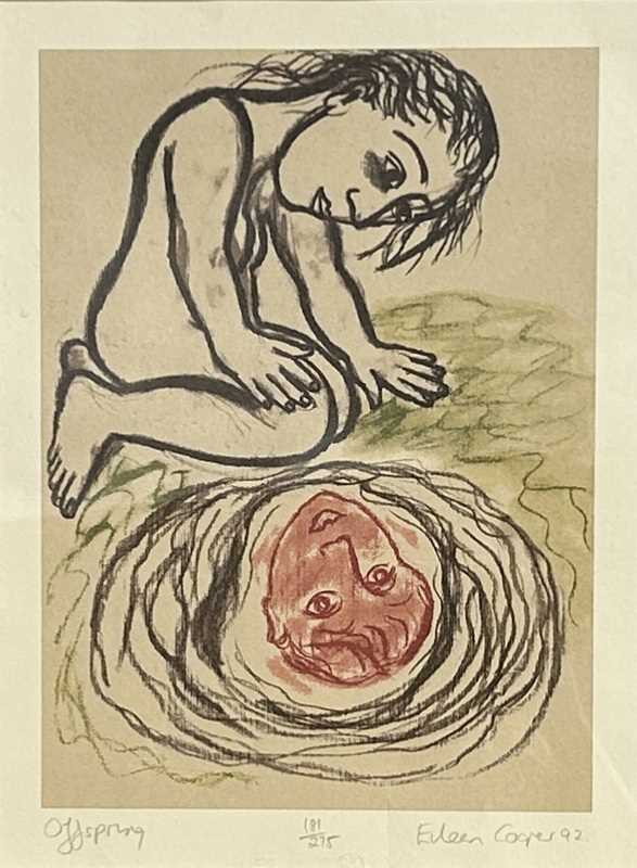 Lot 101 - Eileen Cooper b.1953.