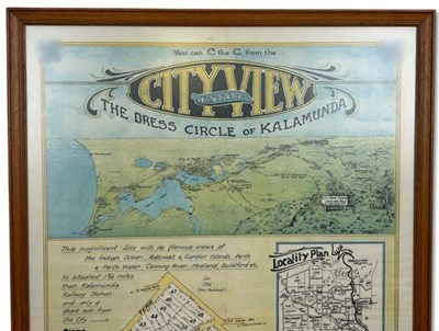 Lot 191 - Kalamunda Peet & Co Advertising Real Estate Map.