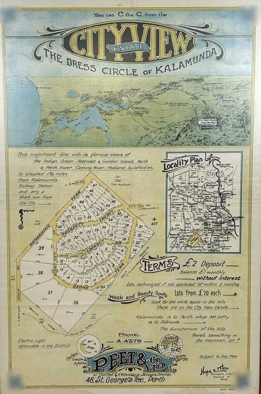 Lot 191 - Kalamunda Peet & Co Advertising Real Estate Map.