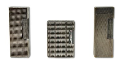 Lot 192 - Vintage Art Deco Cigar Smokers Lighters, 3pcs.
