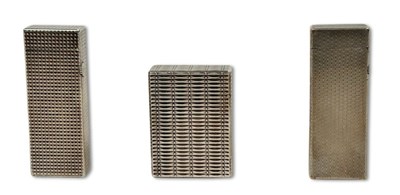 Lot 192 - Vintage Art Deco Cigar Smokers Lighters, 3pcs.