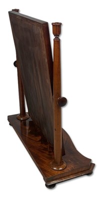 Lot 125 - Victorian Mahogany Dressing Table Mirror.