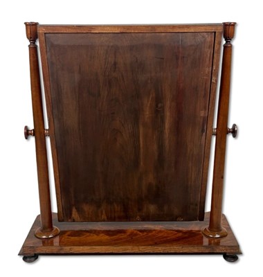Lot 125 - Victorian Mahogany Dressing Table Mirror.