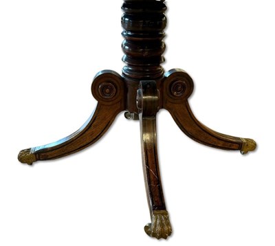 Lot 129 - Victorian Mahogany Tilt Top Table.