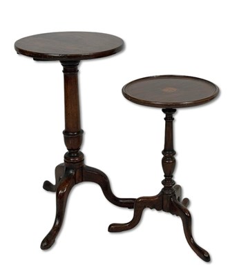 Lot 117 - Two Circular Top Wine Tables.