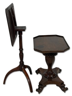 Lot 128 - Two Antique Style Side Tables.