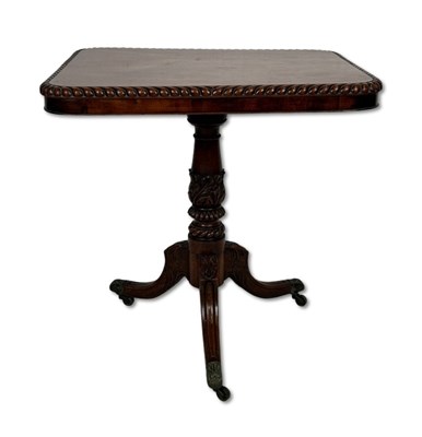 Lot 123 - Regency Style Mahogany Tilt-top Table.