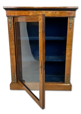 Lot 126 - Victorian Rosewood Display Cabinet.