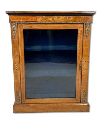 Lot 126 - Victorian Rosewood Display Cabinet.