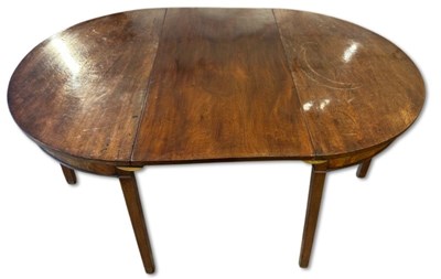 Lot 121 - Georgian 'D' Ends Dining Table.