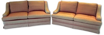 Lot 109 - Pair Two Seater Lounges.