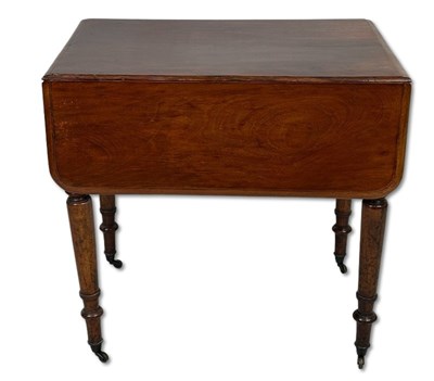 Lot 119 - Victorian Mahogany Drop-side Table.
